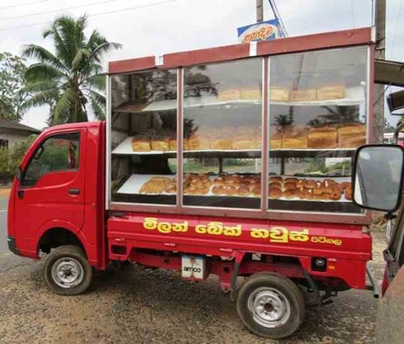 Imbisswagen in Sri Lanka
