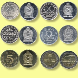 Sri Lanka Münzen